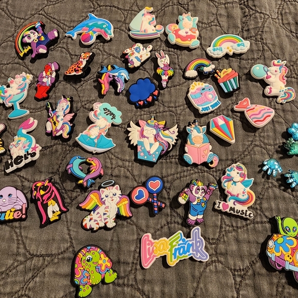 Lisa Fank/Unicorn Croc Charms - Picture 3 of 4